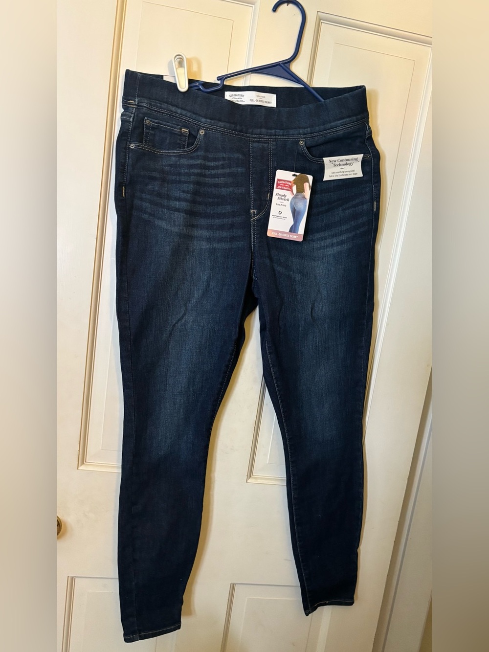 Dark Wash Women’s Stretch Jeans - Comfort Waistband